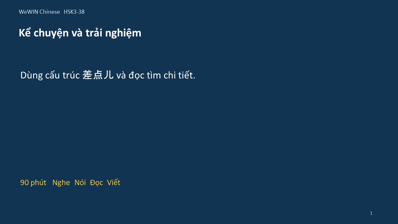 Slide 1/14 · Kể chuyện và trải nghiệm Cấu trúc và đọc