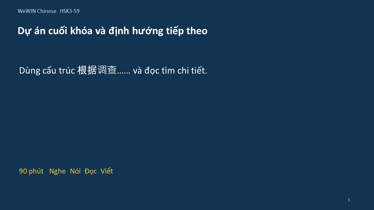 Slide 1/14 · Dự án cuối khóa và định hướng tiếp theo Cấu trúc và đọc
