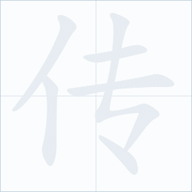 Thứ tự nét chữ 传